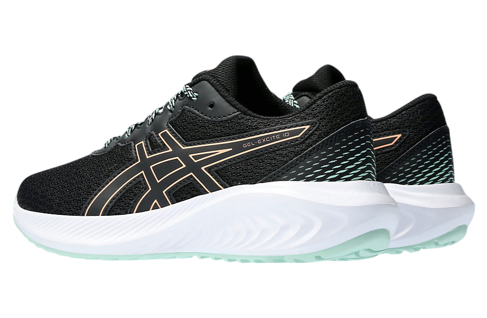 Asics Gel-Excite 10 GS Black / Bright Sunstone