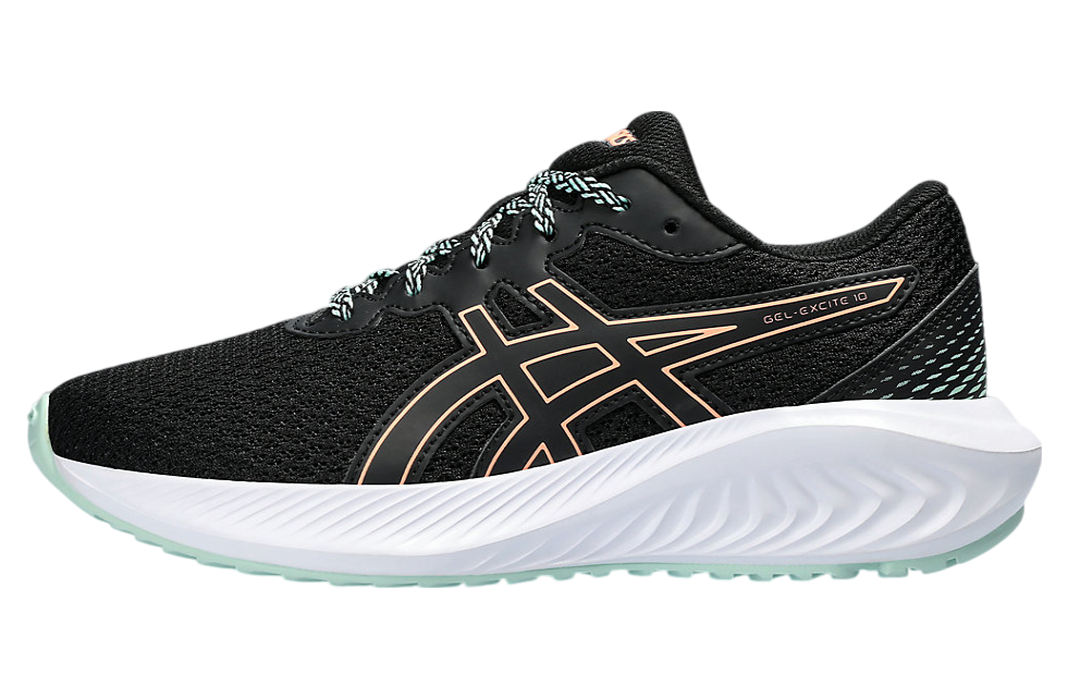 Asics Gel-Excite 10 GS Black / Bright Sunstone