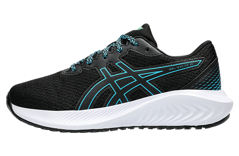 Asics Gel-Excite 10 GS Black / Digital Aqua