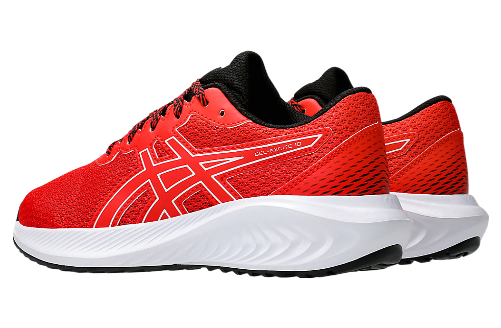 Asics Gel-Excite 10 GS Fiery Red / White