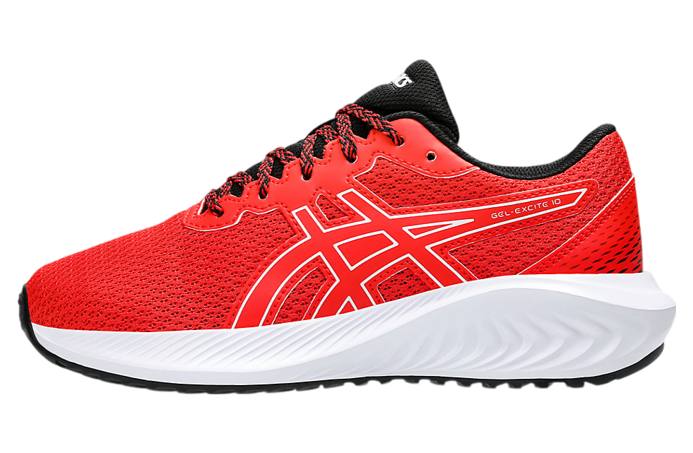 Asics Gel-Excite 10 GS Fiery Red / White