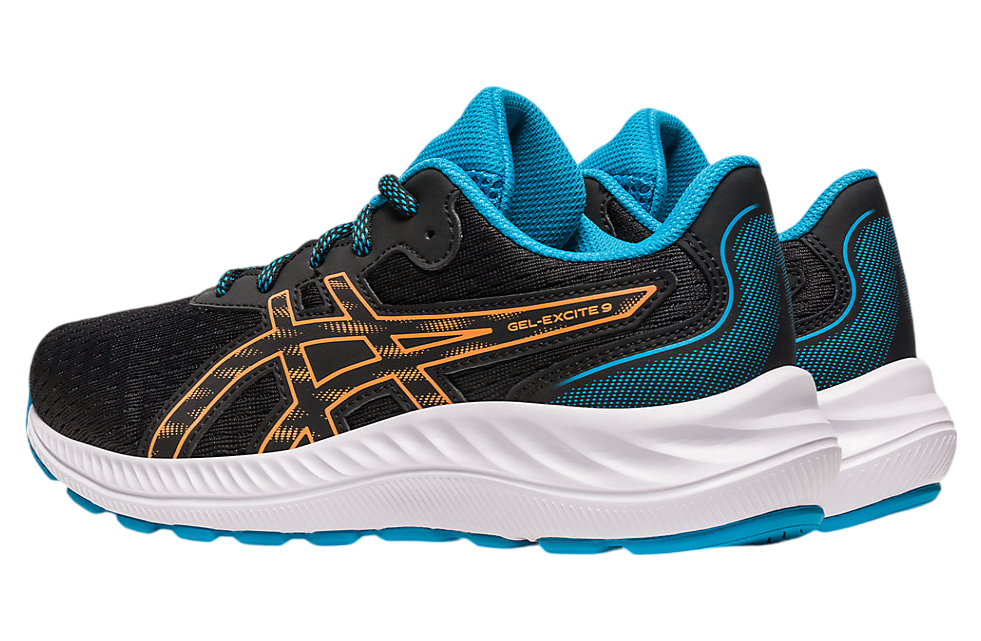 Asics Gel-Excite 9 GS Black / Sun Peach