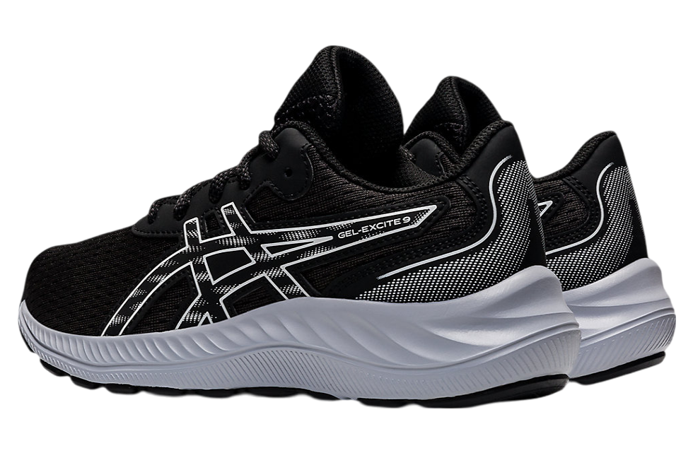 Asics Gel-Excite 9 GS Black / White