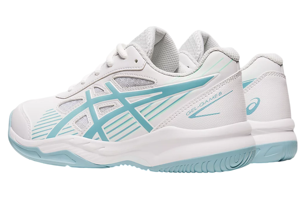 Asics Gel-Game 8 GS White / Smoke Blue