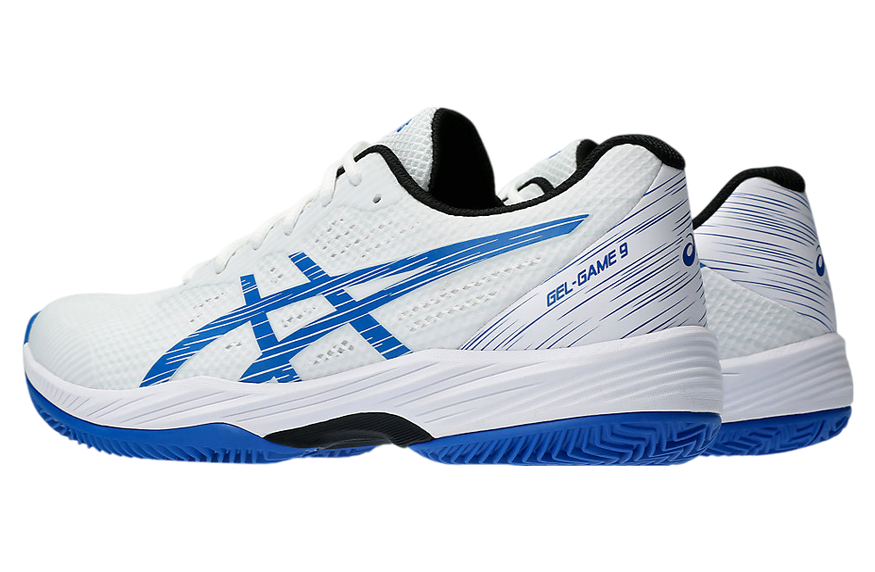 Asics Gel-Game 9 Clay/oc White / Tuna Blue