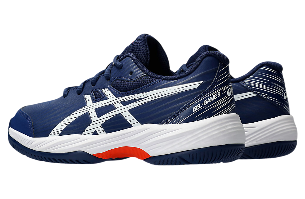 Asics Gel-Game 9 GS Blue Expanse / White