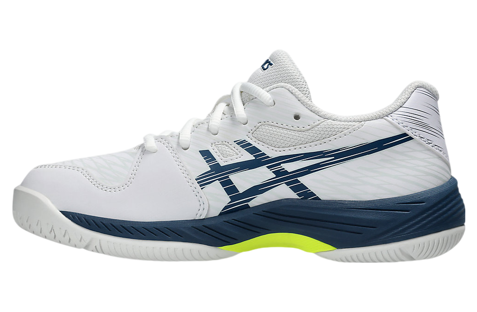 Asics Gel-Game 9 GS White / Mako Blue