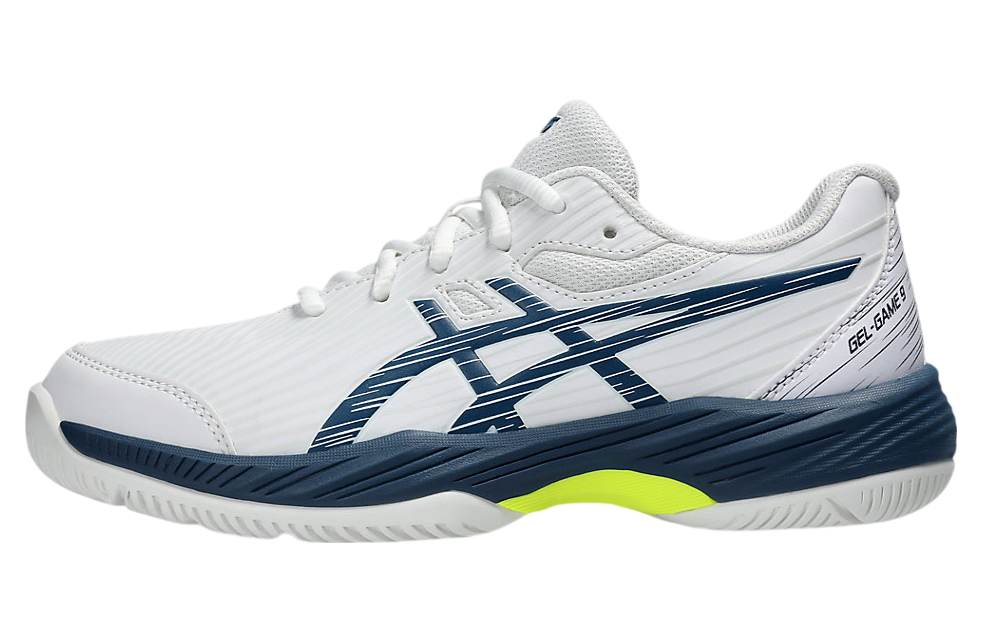 Asics Gel-Game 9 GS White / Mako Blue