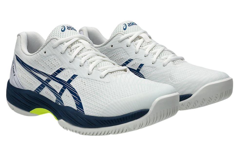 Asics Gel-Game 9 White / Mako Blue