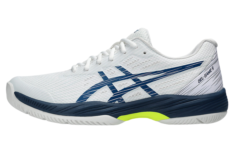 Asics Gel-Game 9 White / Mako Blue