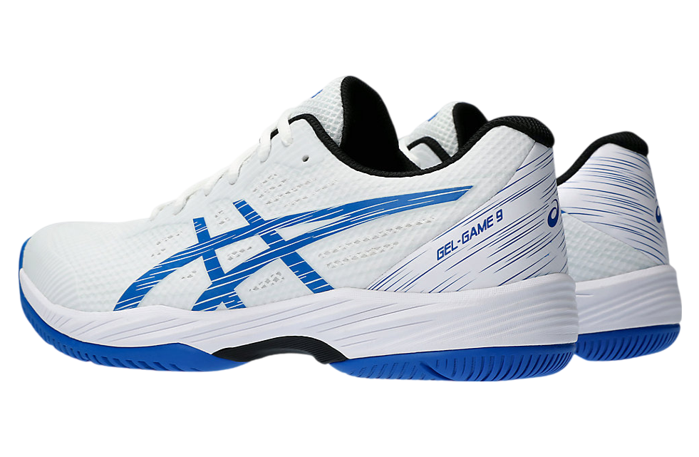 Asics Gel-Game 9 White / Tuna Blue