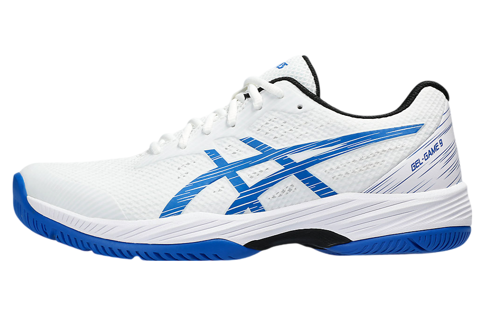 Asics Gel-Game 9 White / Tuna Blue