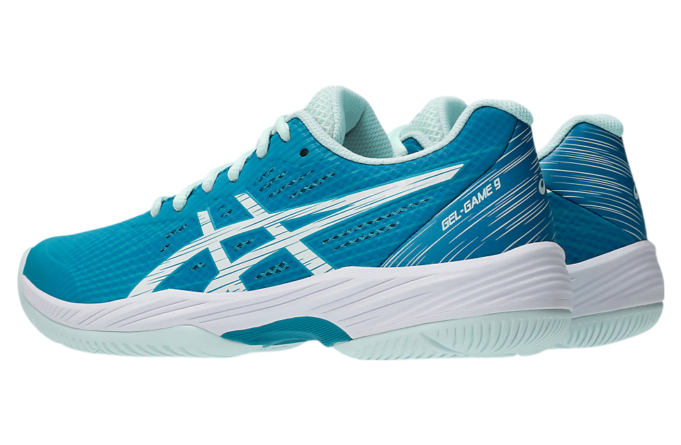 Asics Gel-Game 9 WMNS Teal Blue / White