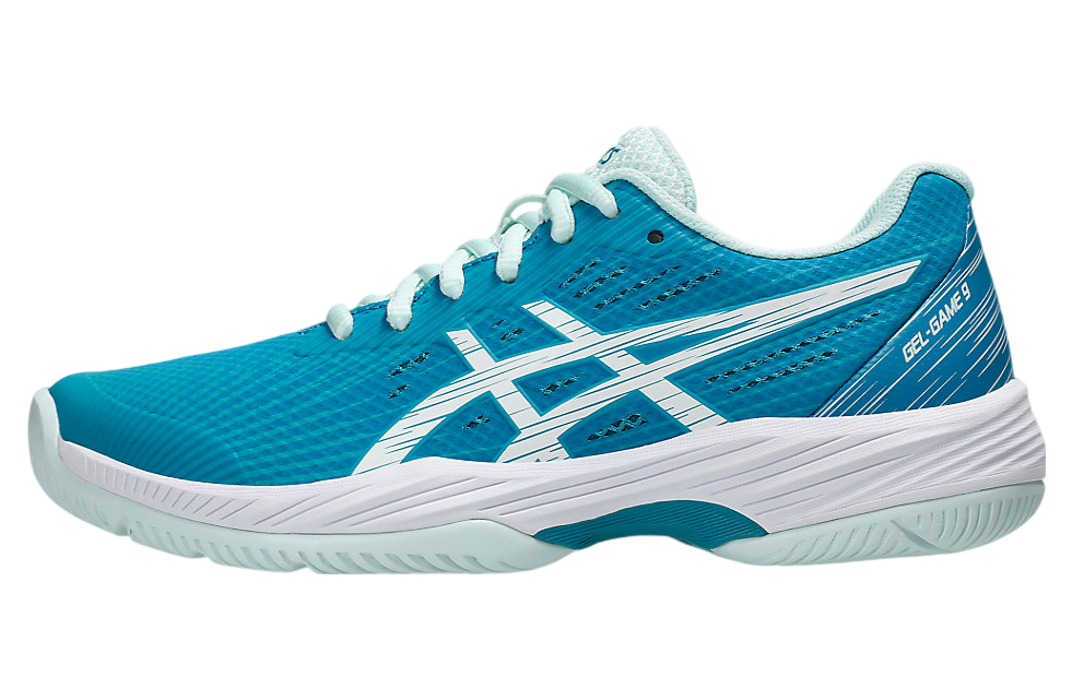 Asics Gel-Game 9 WMNS Teal Blue / White