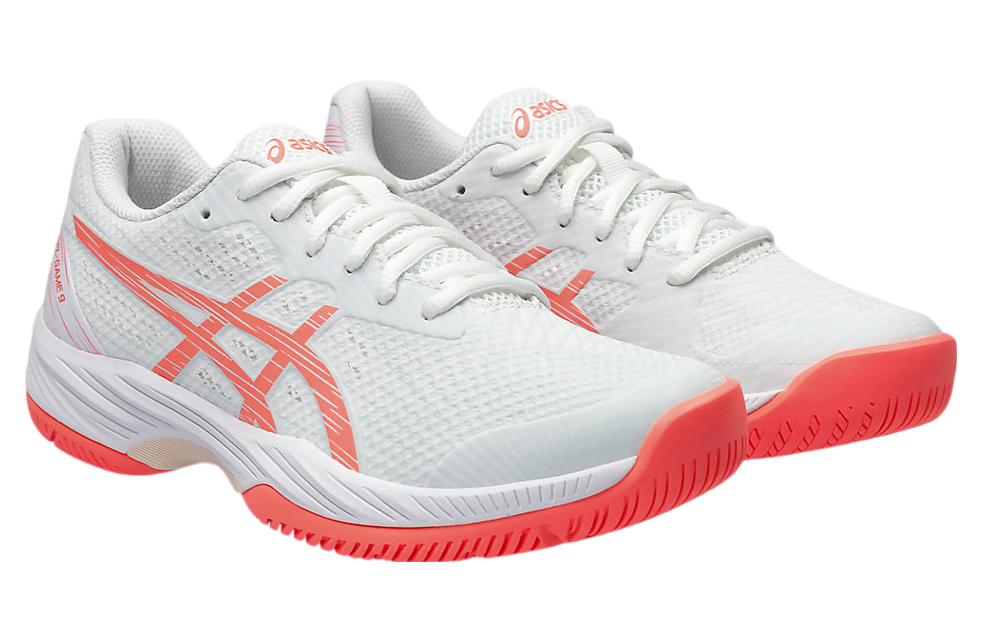 Asics Gel-Game 9 WMNS White / Sun Coral