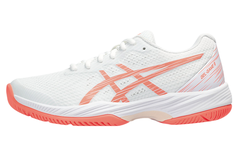 Asics Gel-Game 9 WMNS White / Sun Coral