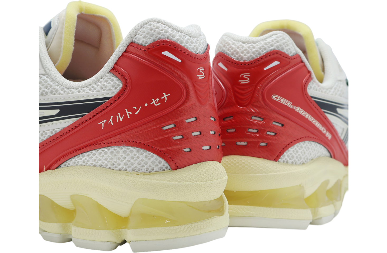 Asics GEL-Kayano 14 Birch / Fiery Red - Jan 2025
