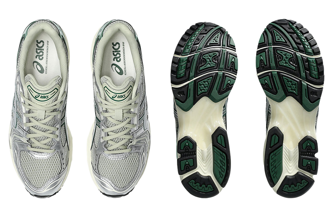 Asics Gel-Kayano 14 Dried Leaf Green / Pure Silver