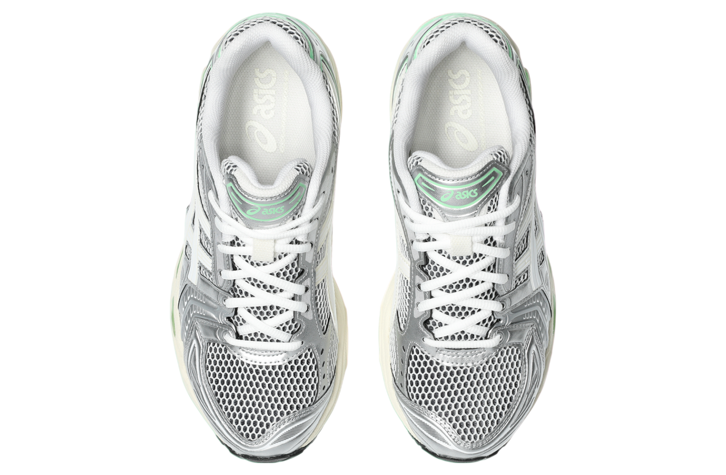 アシックス Asics Gel-Kayano 14 Silver / Lime - Apr 2025 - 1203A740-102