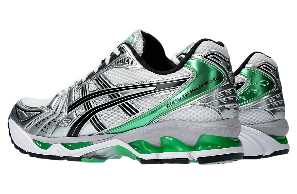 Asics Gel-Kayano 14 White / Malachite Green