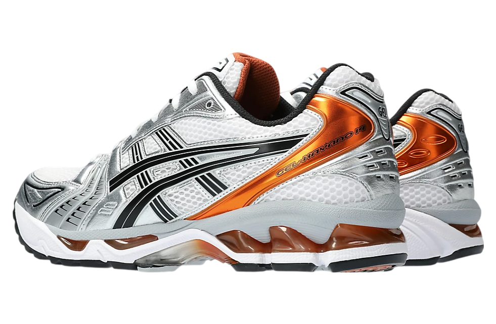 Asics Gel-Kayano 14 White / Piquant Orange