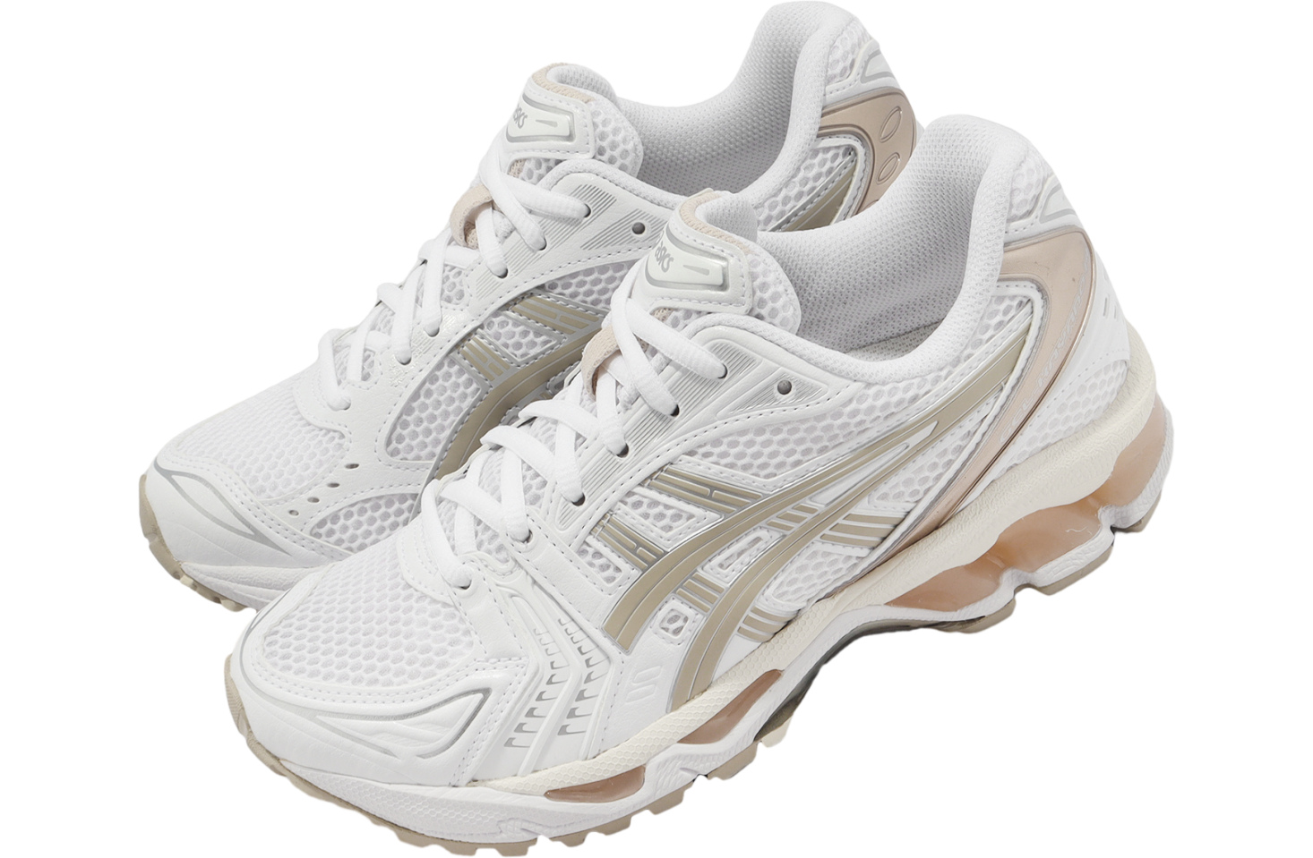 Asics GEL-Kayano 14 WMNS White / Simply Taupe - Jul 2023