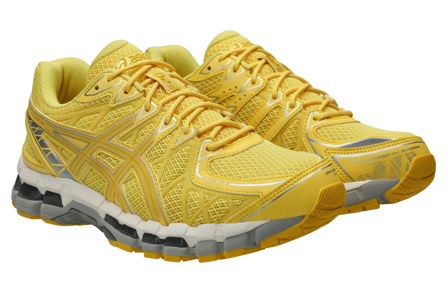 靴 asics GEL KAYANO 20 VIBRANT YELLOW Asics Sportstyle UB9-S Gel-Kayano 20 Vibrant Yellow Running