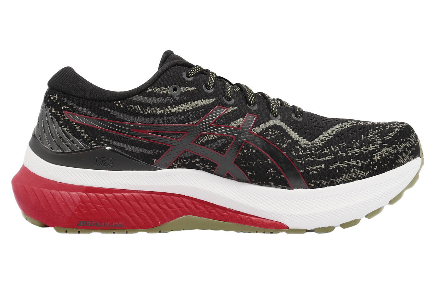 Asics GEL-Kayano 29 2E Wide Black / Electric Red