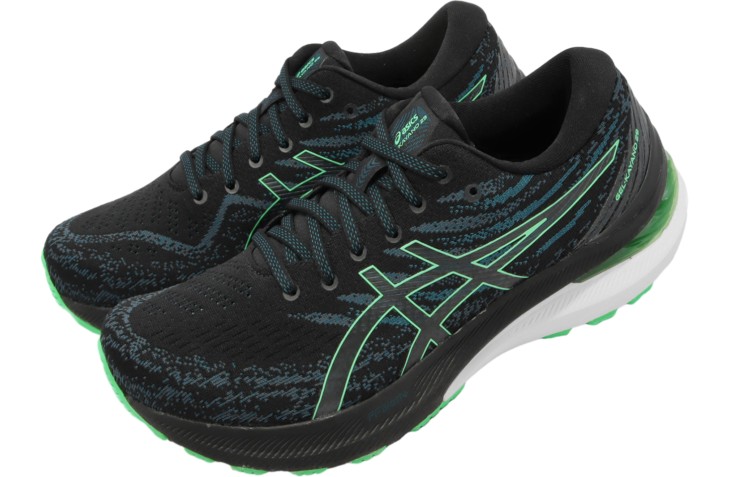 Asics GEL-Kayano 29 Black / New Leaf