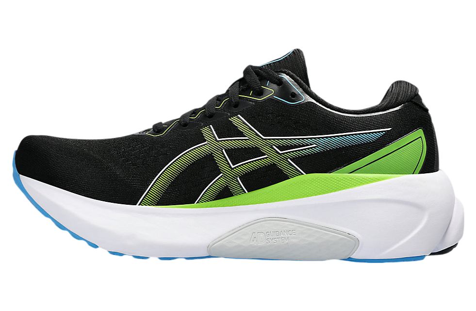 Asics Gel-Kayano 30 Black / Electric Lime