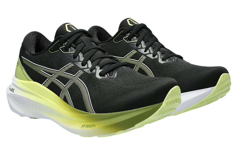 Asics Gel-Kayano 30 Black / Glow Yellow