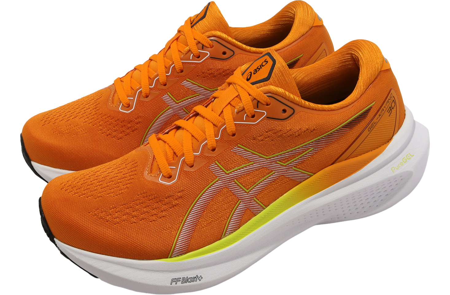Asics GEL-Kayano 30 Bright Orange / White