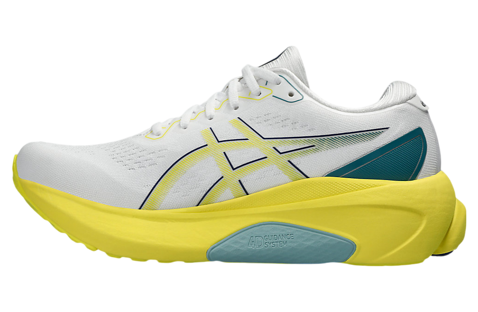 Asics Gel-Kayano 30 White / Bright Yellow