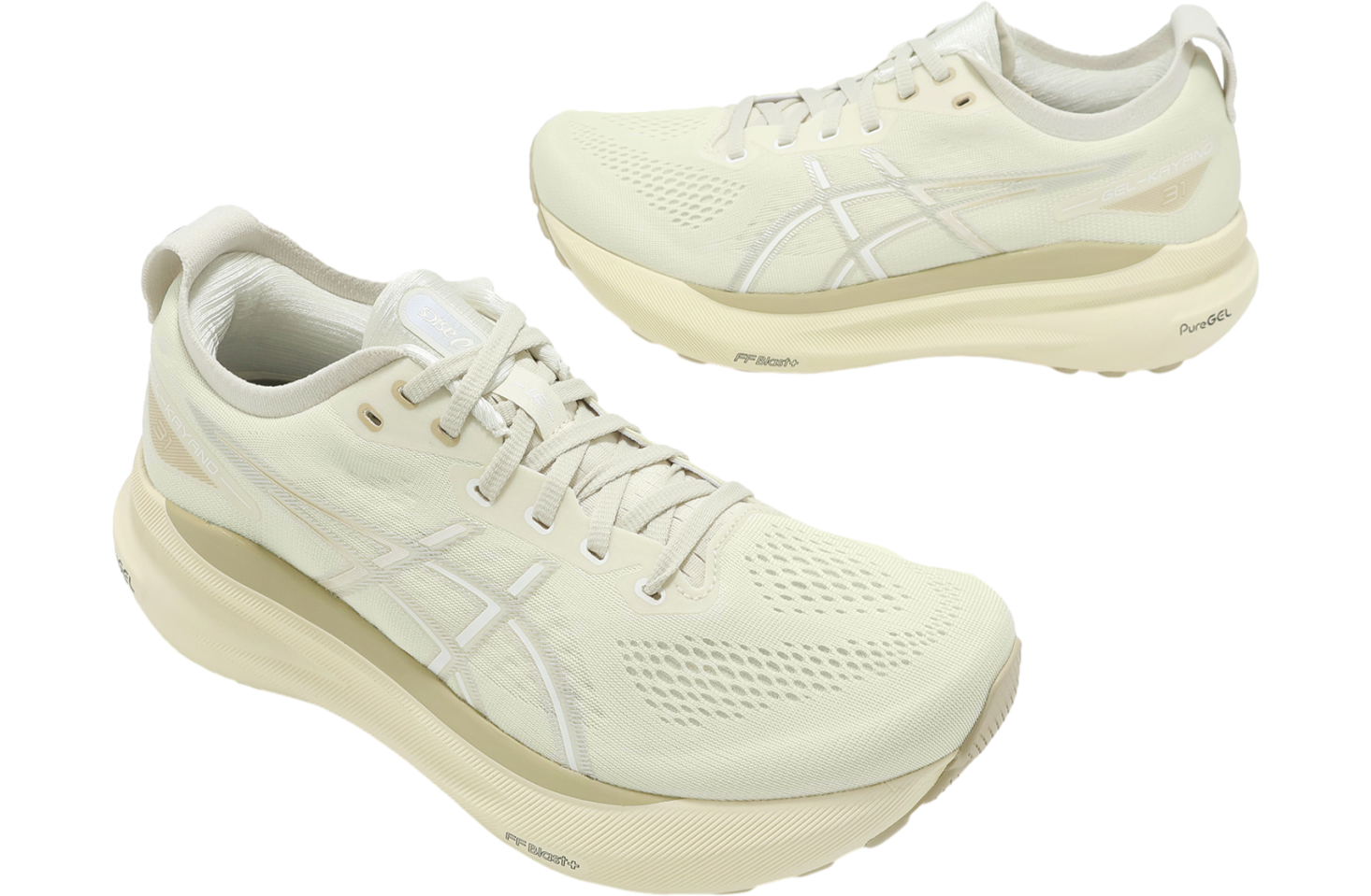 Asics GEL-Kayano 31 Birch / White - Mar 2025 - 1011B995200