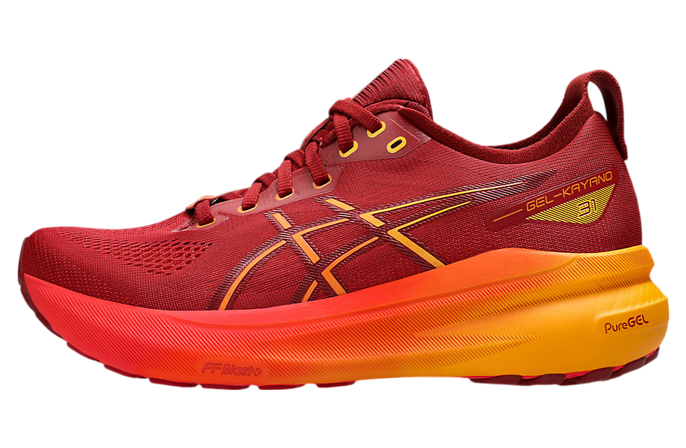 Asics Gel-Kayano 31 Extra Wide Limited Edition Cranberry / Habanero