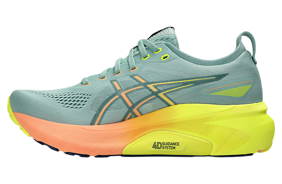 Asics Gel-Kayano 31 Paris Light Celadon / Safety Yellow