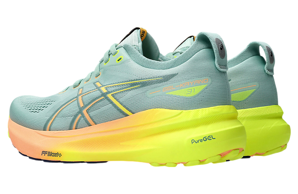 Asics Gel-Kayano 31 Paris WMNS Light Celadon / Safety Yellow