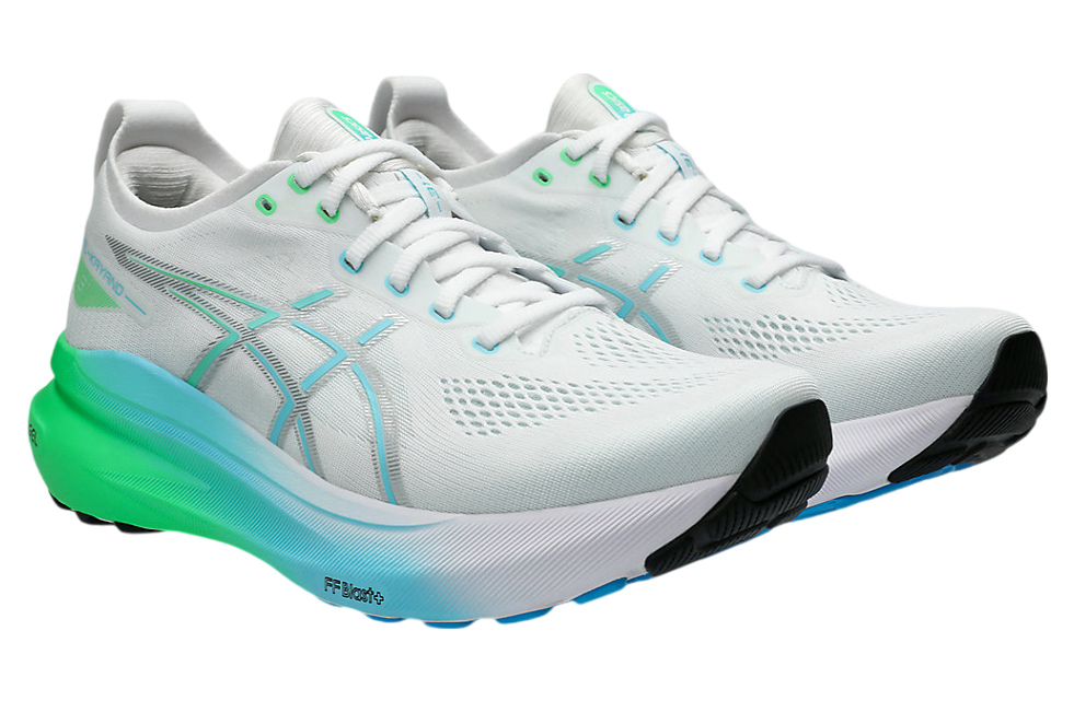 Asics Gel-Kayano 31 White / Bright Cyan