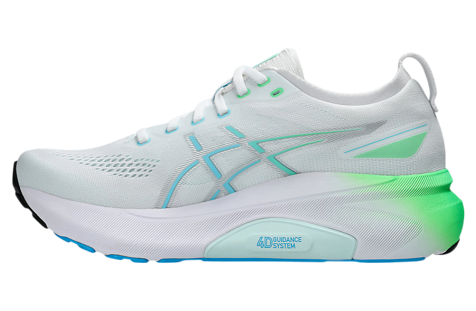 Asics Gel-Kayano 31 White / Bright Cyan