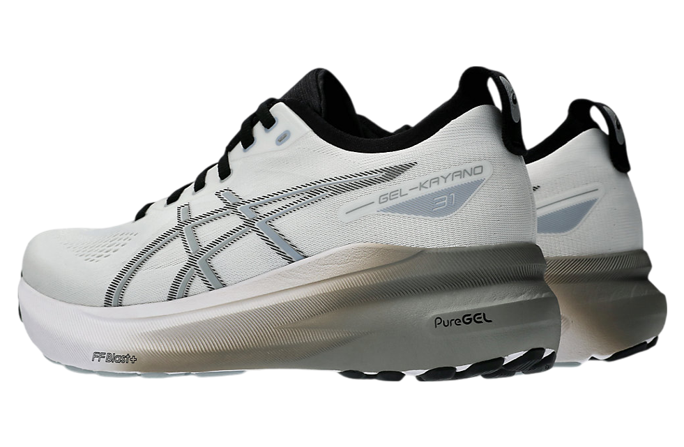 Asics Gel-Kayano 31 White / Piedmont Grey