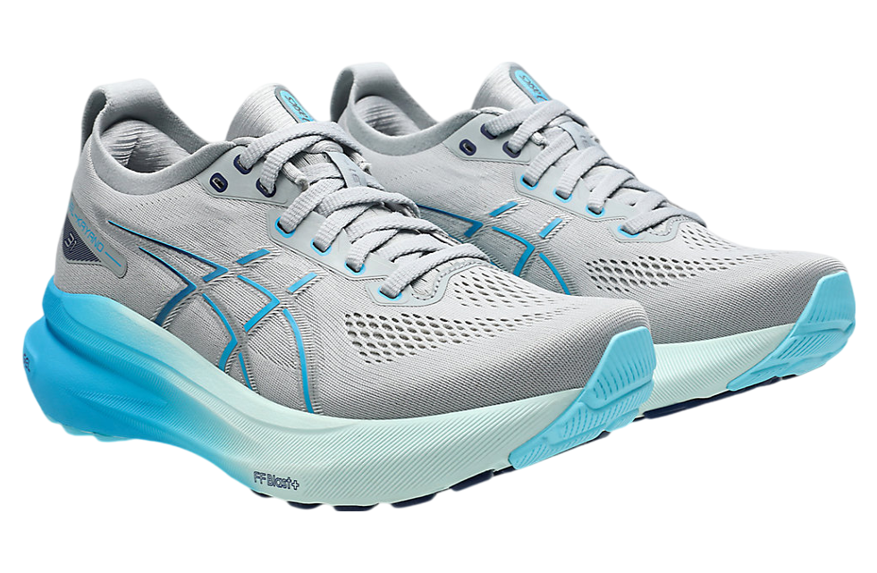 Asics Gel-Kayano 31 WMNS Piedmont Grey / Digital Aqua