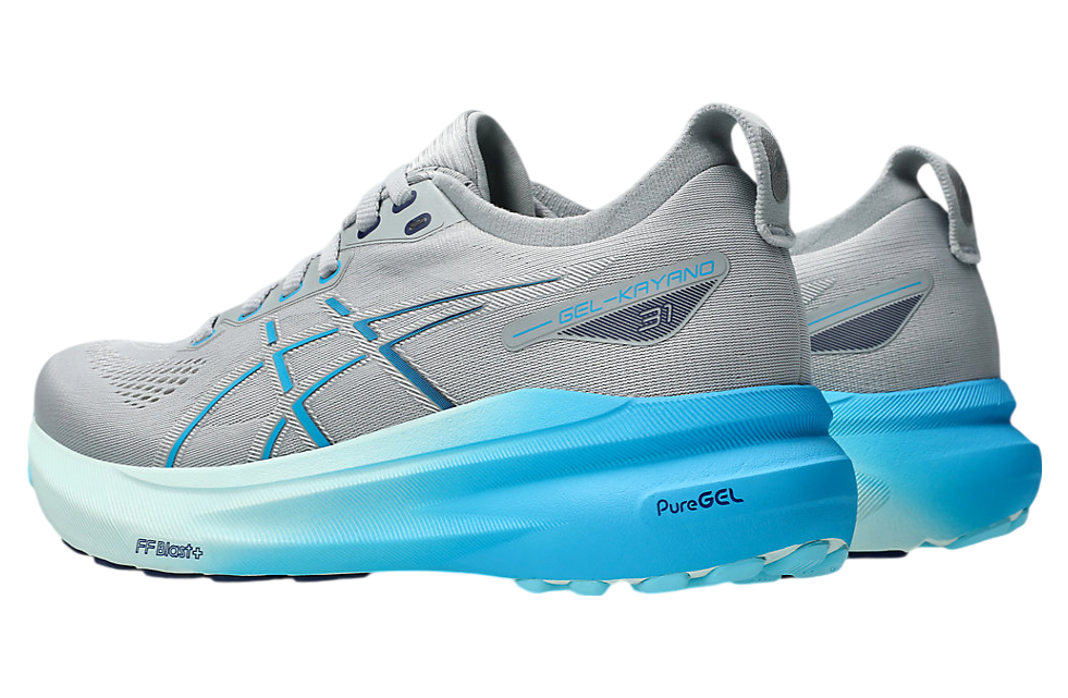 Asics Gel-Kayano 31 WMNS Piedmont Grey / Digital Aqua