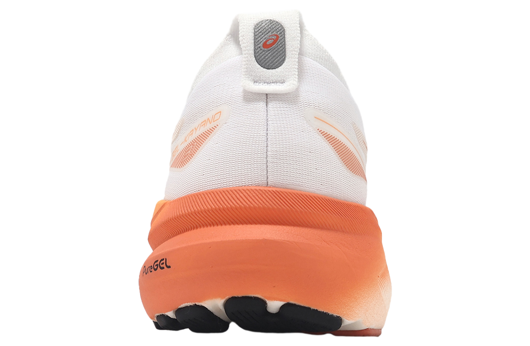ももちゃん　1011 Asics GEL-Kayano 31 WMNS White / Faded Orange - Jun 2024