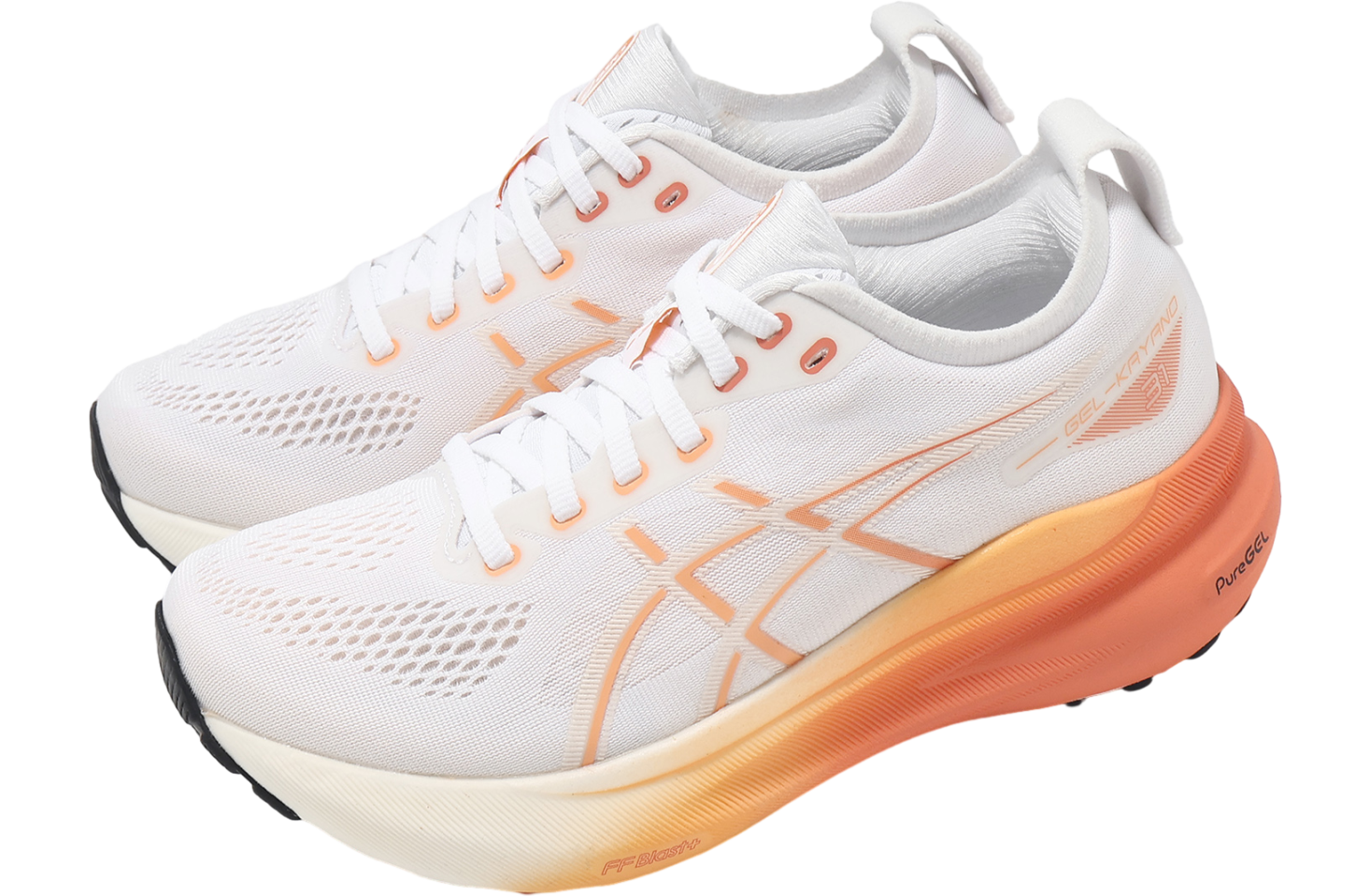 Asics GEL-Kayano 31 WMNS White / Faded Orange - Jun 2024