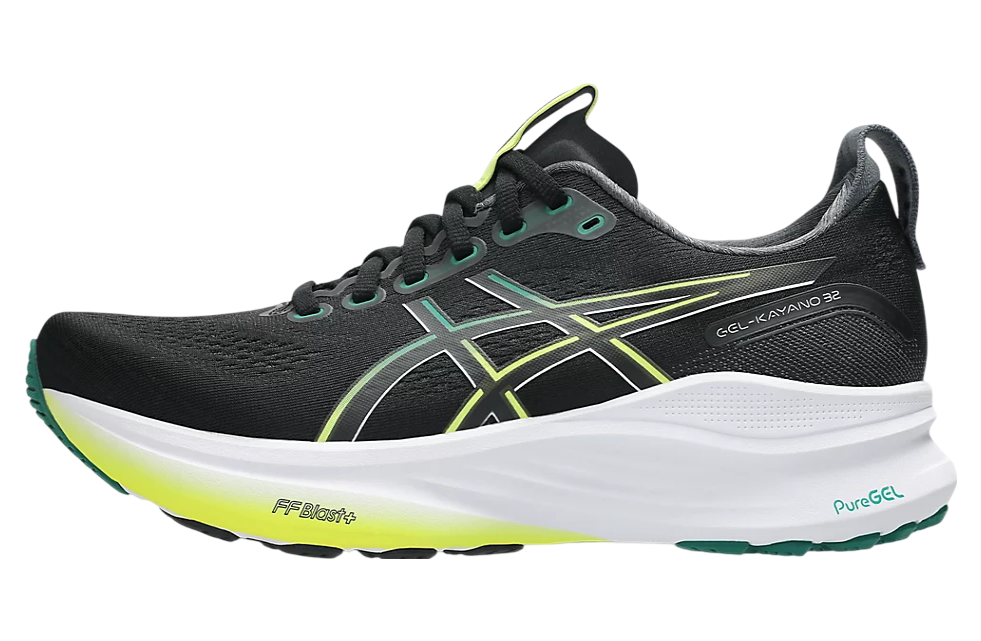 ★アシックス★(W) Gel-Kayano 32 WIDE★Black White ASICS GEL-Kayano 32 Men's Black/White – Holabird Sports