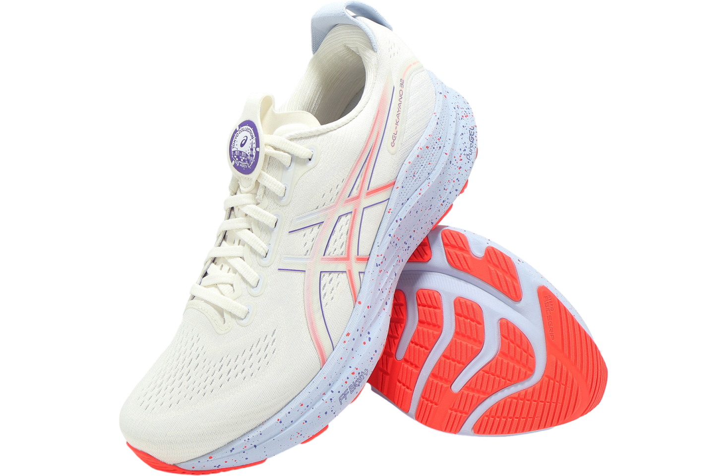 Asics GEL-Kayano 32 Tokyo Cream / Edo Purple - Sep 2025