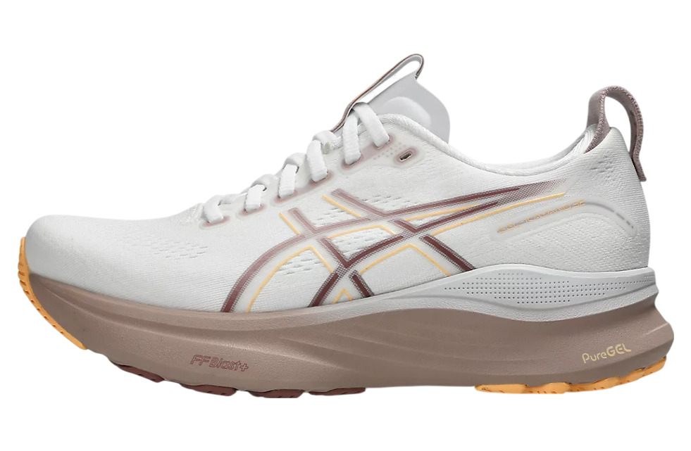 Asics Gel-Kayano 32 White / Orange Glow / Brown