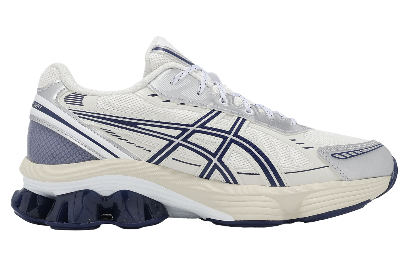 Asics GEL-Kinetic Fluent White / Independence Blue