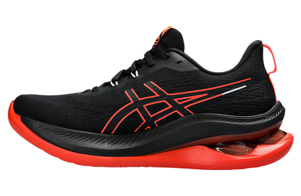 Asics Gel-Kinsei Max Black / Sunrise Red