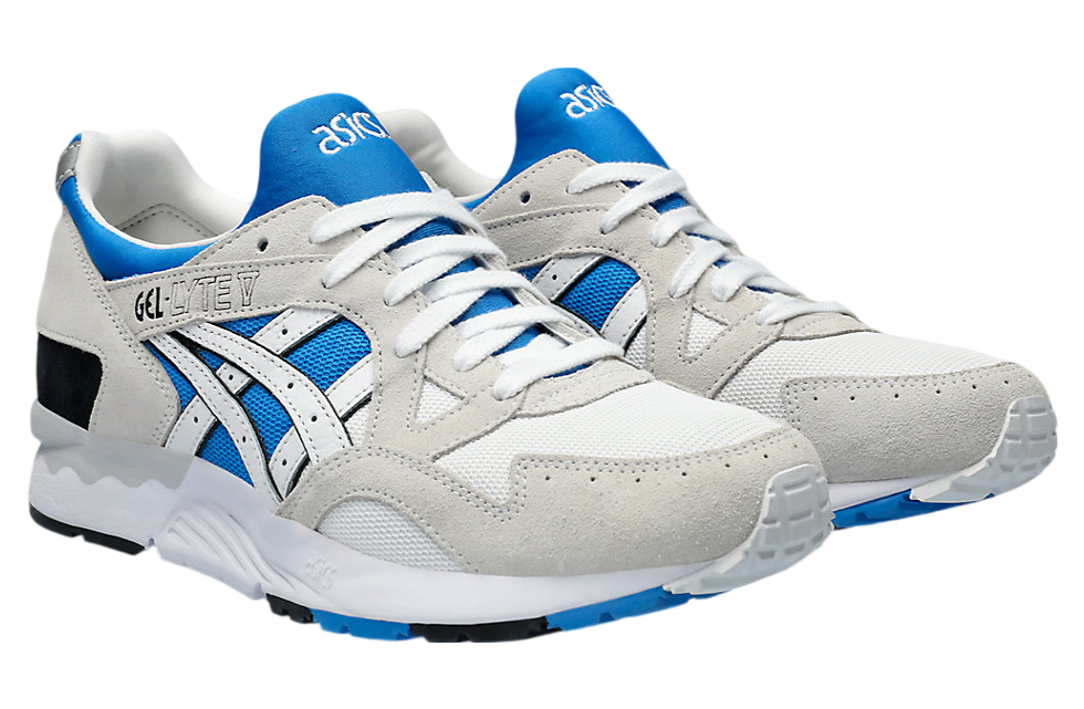 Asics Gel Lyte V White Electric Blue